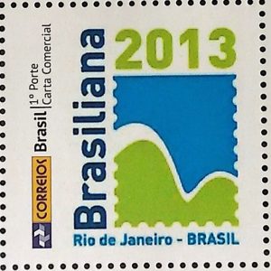 PB 01 Selo Personalizado Basico Brasiliana 2013 Pao de Acucar