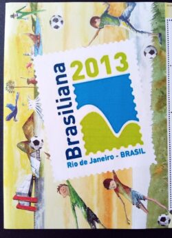 PB 01 Vinheta Selo Personalizado Basico Brasiliana 2013 Pao de Acucar