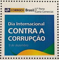 PB 03 Selo Personalizado Basico Dia Internacional Contra a Corrupcao 2013