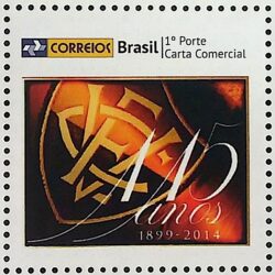 PB 04 Selo Personalizado 115 anos Vitoria Futebol 2014