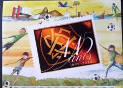 PB 04 Vinheta Selo Personalizado 115 anos Vitoria Futebol 2014