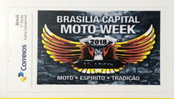 PB 102 Selo Personalizado Brasilia Capital Moto Week 2018