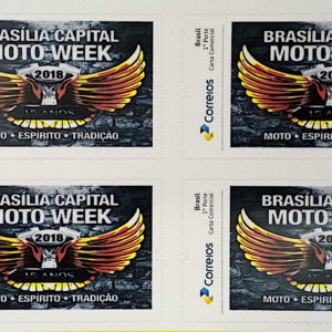 PB 102 Selo Personalizado Básico Brasília Capital Moto Week 2018 Quadra