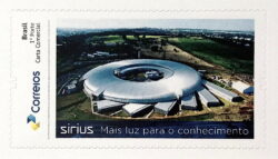 PB 104 Selo Personalizado Sirius Sincroton 2018 Autoadesivo