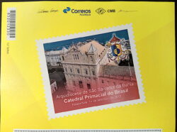 PB 105 Vinheta G Selo Personalizado Básico Catedral Primacial do Brasil Salvador Bahia Fachada 2019