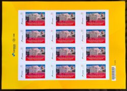 PB 106 Selo Personalizado Básico Catedral Primacial do Brasil Salvador Bahia Fachada 2019 Folha G