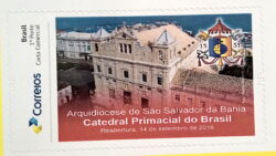 PB 106 Selo Personalizado Básico Catedral Primacial do Brasil Salvador Bahia Fachada 2019