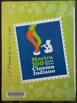 PB 11 Selo Personalizado Básico Mostra 100 anos do Cinema Indiano 2014 Vinheta