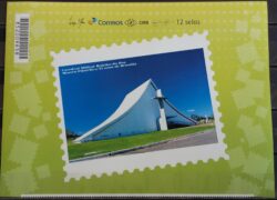 PB 43 Vinheta Selo Personalizado Igreja Catedral Militar Rainha da Paz Religiao Brasilia 2017