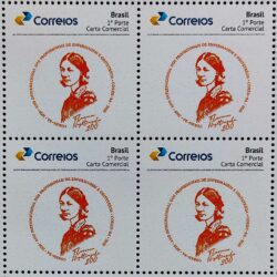 PB 159 Selo Personalizado COREN BA Bicentenario de Florence Nightingale Gomado 2020 Quadra