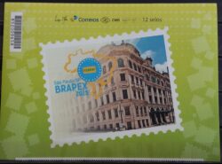 PB 17 Vinheta Selo Personalizado Brapex 2015 Predio Historico Mapa 2017