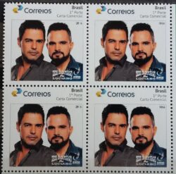 PB 19 Selo Personalizado Zeze di Camargo e Luciano Musica 2016 Quadra