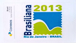 PB 28 Selo Personalizado Brasiliana Pão de Açúcar Autoadesivo Microletras 2017