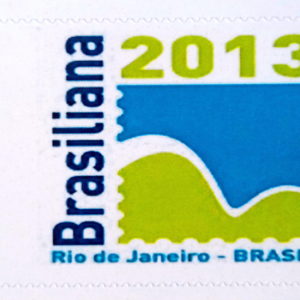 PB 28 Selo Personalizado Brasiliana Pão de Açúcar Autoadesivo Microletras 2017