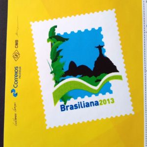 PB 29 Vinheta Selo Personalizado Brasiliana Corcovado 2017