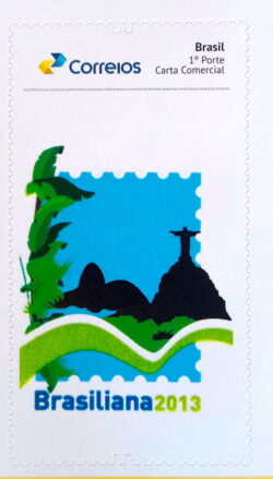 PB 30 Selo Personalizado Brasiliana Corcovado 2017