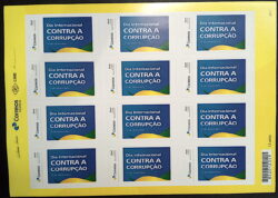 PB 32 Selo Personalizado Dia Contra Corrupcao 2017 Folha P Últma