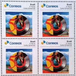 PB 49 Selo Personalizado Maria Bethânia Música 2017 Quadra