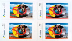 PB 50 Selo Personalizado Maria Bethânia Música Autoadesivo 2017 Quadra