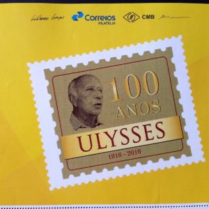PB 53 Vinheta Selo Personalizado Ulysses Guimarães Político 2017