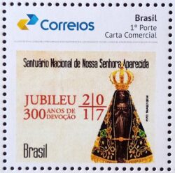 PB 55 Selo Personalizado Nossa Senhora Aparecida Religiao 2017
