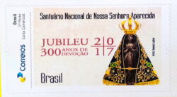 PB 56 Selo Personalizado Nossa Senhora Aparecida Religiao 2017