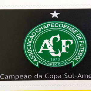 PB 58 Selo Personalizado Chapecoense Futebol 2017