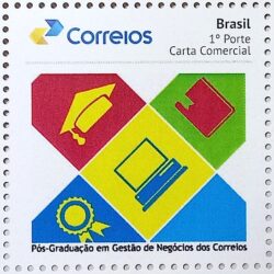 PB 63 Selo Personalizado Básico Pós Graduação Correios Educação 2017
