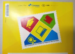 PB 63 Vinheta Selo Personalizado Pos Graduacao Correios Educacao 2017