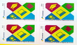 PB 64 Selo Personalizado Pós Graduação Correios Educação 2017 Quadra