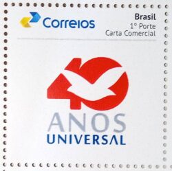 PB 65 Selo Personalizado Igreja Universal Reino Deus Religião 2017