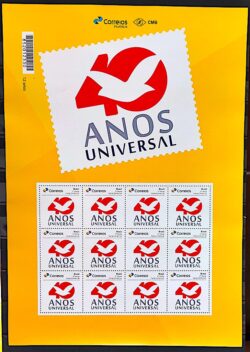 PB 65 Selo Personalizado Igreja Universal Reino Deus Religião 2017 Folha G