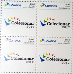 PB 74 Selo Personalizado Colecionar 2017 Quadra
