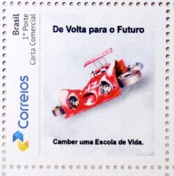 PB 75 Selo Personalizado Camber Carro Patinho Feio Gomado 2017