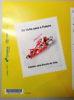 PB 75 Vinheta Selo Personalizado Carro Patinho Feio 2017