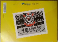 PB 80 Selo Personalizado Corinthians Jejum Futebol 2018 Vinheta P