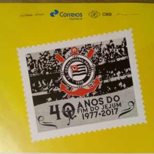 PB 80 Selo Personalizado Corinthians Jejum Futebol 2018 Vinheta P