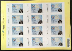 PB 89 Selo Personalizado Básico 50 Anos do Projeto Rondon 2018 Folha P – Última