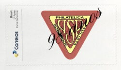PB 90 Selo Personalizado Sociedade Philatelica Paulista SPP 2018