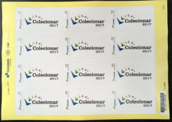 PB 92 Selo Personalizado Colecionar 2018 Folha P Ultima