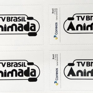PB 94 Selo Personalizado TV Brasil Animada Crianca Infantil 2018 Quadra