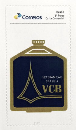PB 95 Selo Personalizado Veteran Car Brasilia 2 Carro 2018