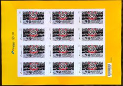 PB 98 Selo Personalizado Corinthians 40 Anos Fim Jejum Futebol 2018 Folha G