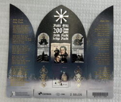 B 208 Bloco Natal 2018 200 anos da canção Noite Feliz 2018 Variedade de Cor