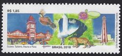 C 3798 Selo Guiana Turismo Fauna e Flora 2018