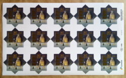 C 3799 Selo Natal 2018 Noite Feliz Igreja Religiao 2018 Folha