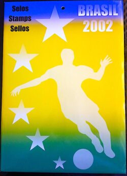 Somente a Cartela da Colecao Anual de Selos do Brasil 2002 – Sem os Selo