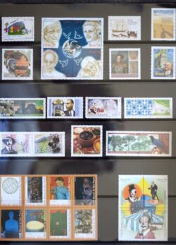Coleção Anual de Selos do Brasil 1998 Capa Pedras
