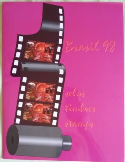 Colecao Anual de Selos do Brasil 1998 Capa Cinema
