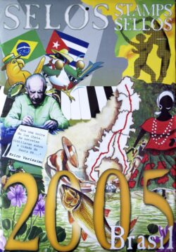 Colecao Anual de Selos do Brasil 2005